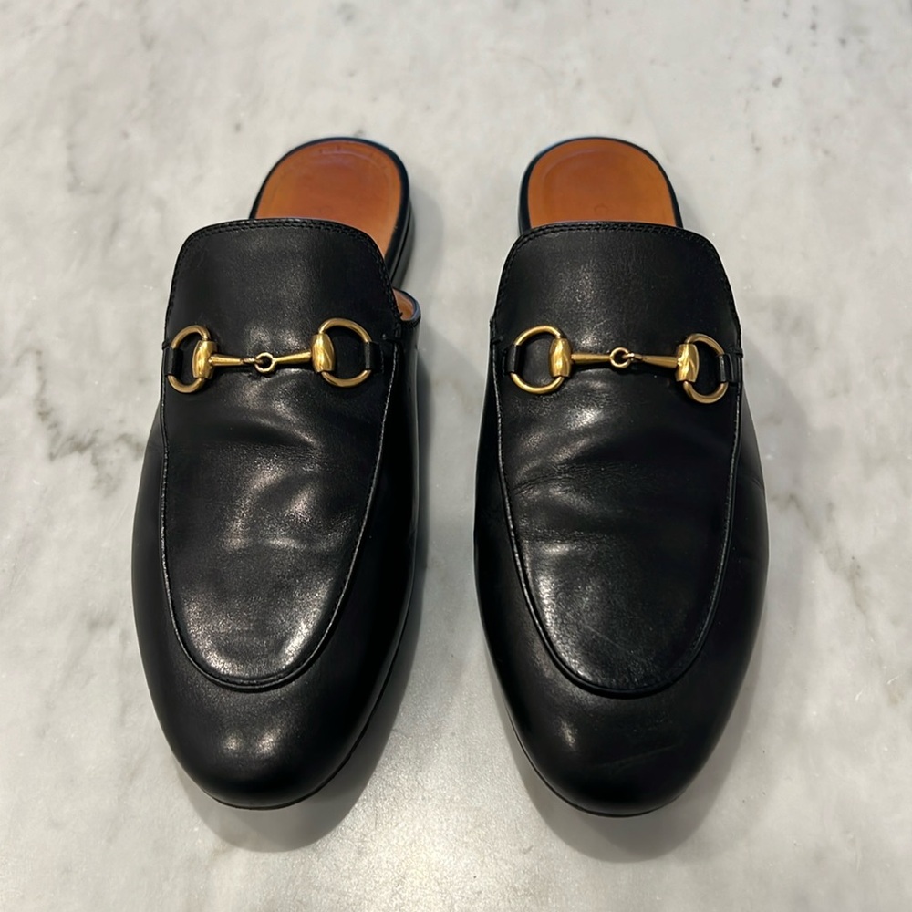 Gucci horsebit Princetown leather slipper